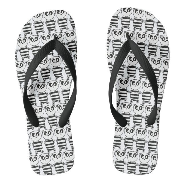 Tongs Enfants Panda  (Semelle)