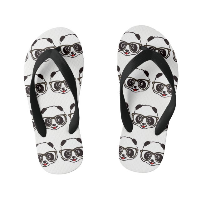Tongs Enfants Panda mignon (Semelle)