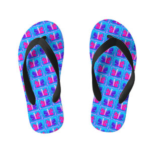 Tongs Enfants Papillon Coloré Filtre Miami De base