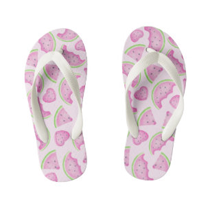 Tongs Enfants Pink Watermelon Motif pour enfants Flip Flops été