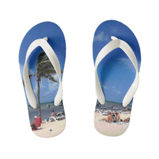 Tongs Enfants Plage avec Palm de coco