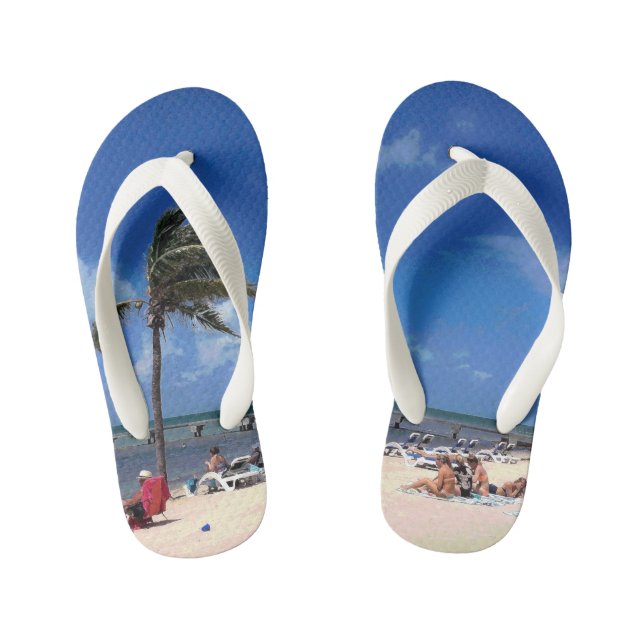 Tongs Enfants Plage avec Palm de coco (Semelle)