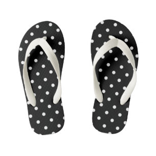 Tongs Enfants Pois