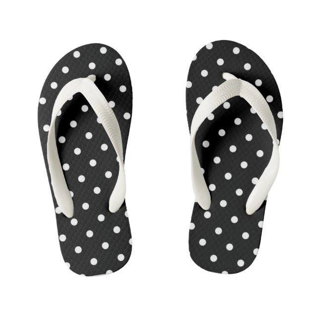Tongs Enfants Pois (Semelle)