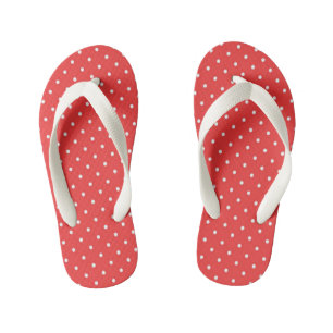 Tongs Enfants Pois