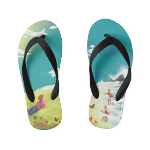Tongs Enfants PRINCE DES BALEINES BALEINES À L'OREILLE Toddler F