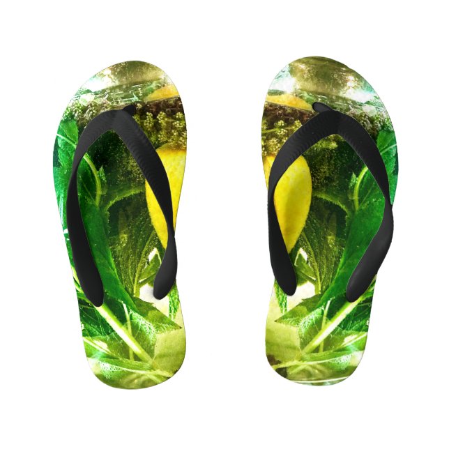 Tongs Enfants Quand la vie vous donne des citrons (Semelle)