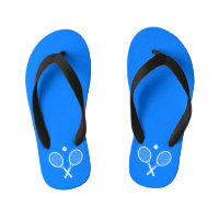 Raquettes de tennis Blue Background