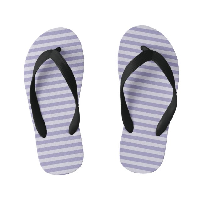 Tongs Enfants Rayures violettes (Semelle)