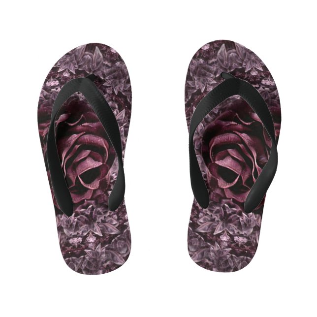 Tongs Enfants Rose Mandala (Semelle)