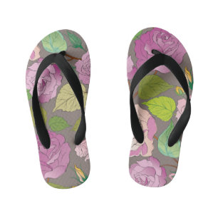 Tongs Enfants Roses 20