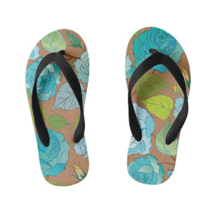 Tongs Enfants Roses 25