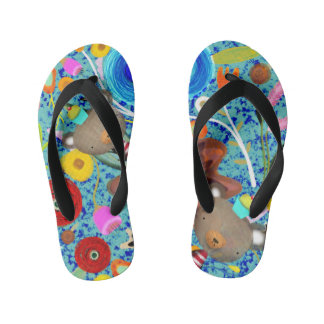 Tongs Enfants sandales d'ours en peluche