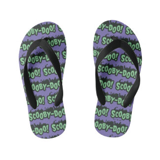 Tongs Enfants Scooby-Doo ! Logo Monster Silhouette