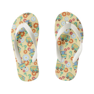 Tongs Enfants Scooby-Doo Mystery Motif de fleurs
