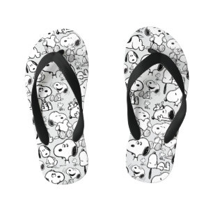 Tongs Enfants Snoopy Smile Giggle Lauder Motif