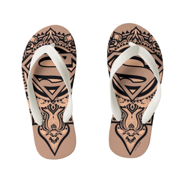 Tongs Enfants Supergirl Mandala Graphic (Semelle)