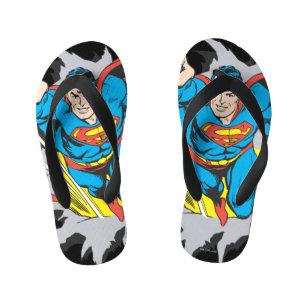 Tongs Enfants Superman Tears Thru