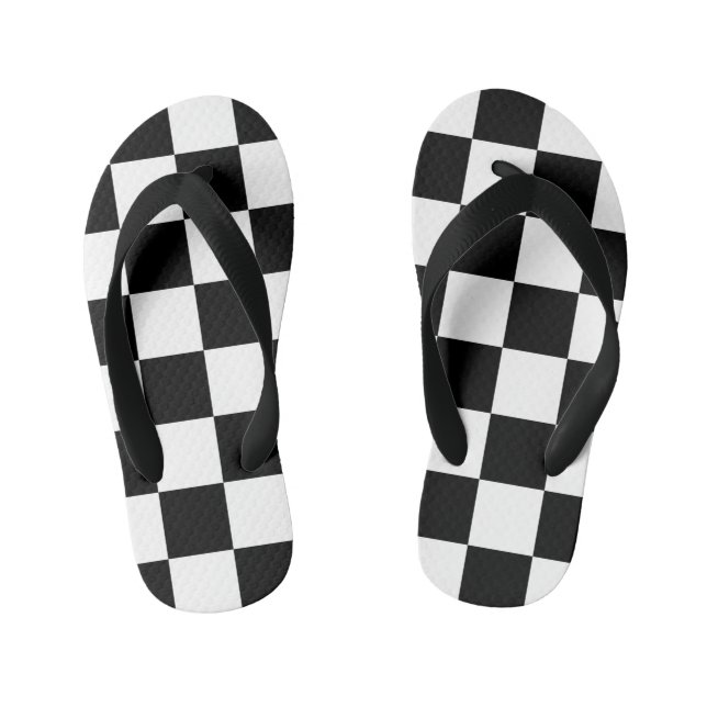 Tongs Enfants tableau d'échecs (Semelle)