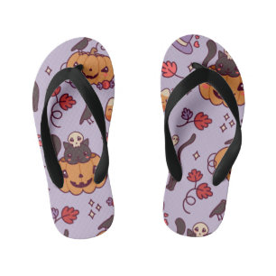 Tongs Enfants Tasse à café décorative à motif Halloween pour enf