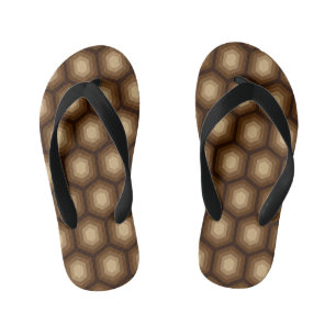 Tongs Enfants Texture du dessin animé animal