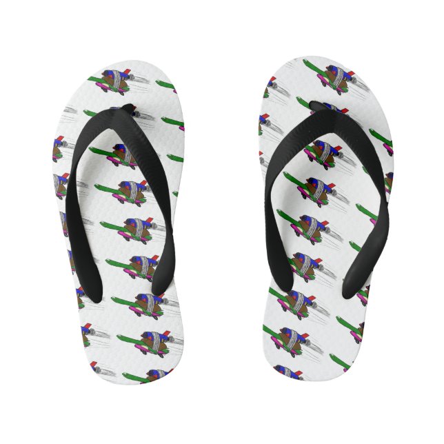 Tongs Enfants Tortue volante (Semelle)