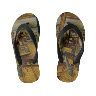 Tongs Enfants Toutes les grandes peintures commencent par une br