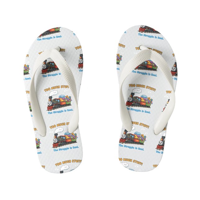 Tongs Enfants "Trop de trucs" Happy Express (Semelle)
