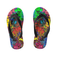Twirlers colorés Abstraits /