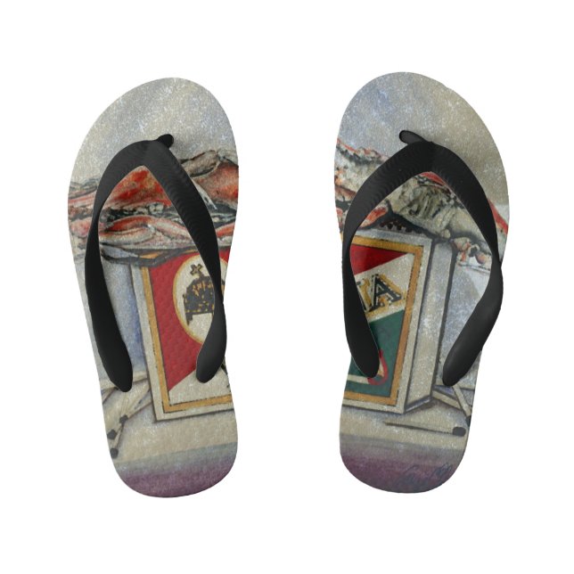 Tongs Enfants Une ancienne flamme (Semelle)
