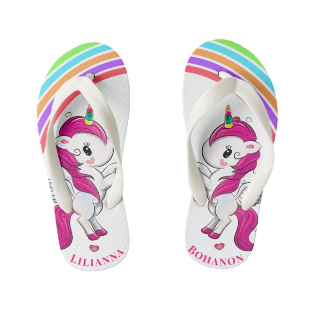 Tongs Enfants Unicorne (Semelle)