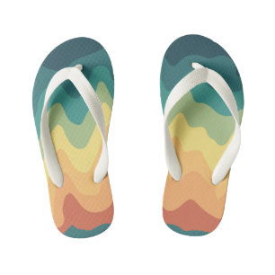 Tongs Enfants Vague de couleur Horizon