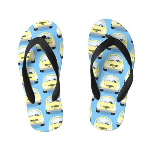 Tongs Enfants Voitures mignonnes kawaii illustration de dessin a