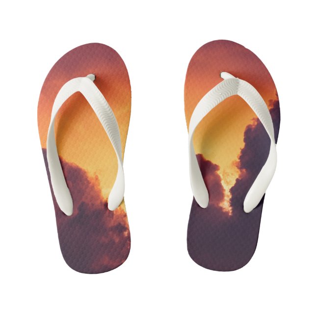 Tongs Enfants w en météo (Semelle)