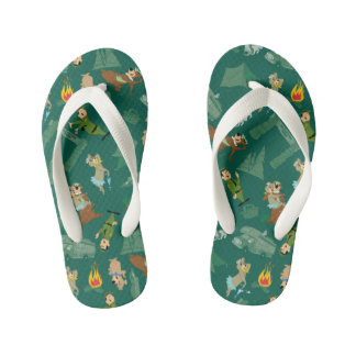 Tongs Enfants Yogi Bear et les amis Jellystone Park Camp Motif