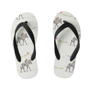 Tongs Enfants Zebra Balloon party Slip slops