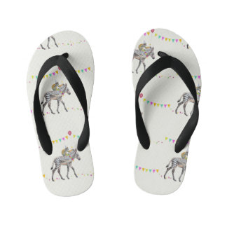 Tongs Enfants Zebra Balloon party Slip slops