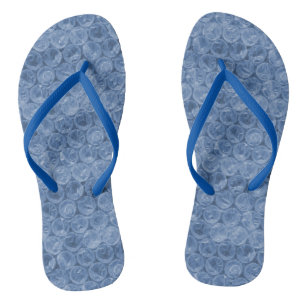 Tongs Enveloppe bleue
