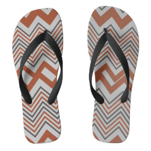 Tongs Été coloré Zigzag Unisex