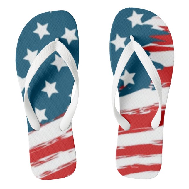 Tongs Étoiles et bandes Flip Flops (Semelle)
