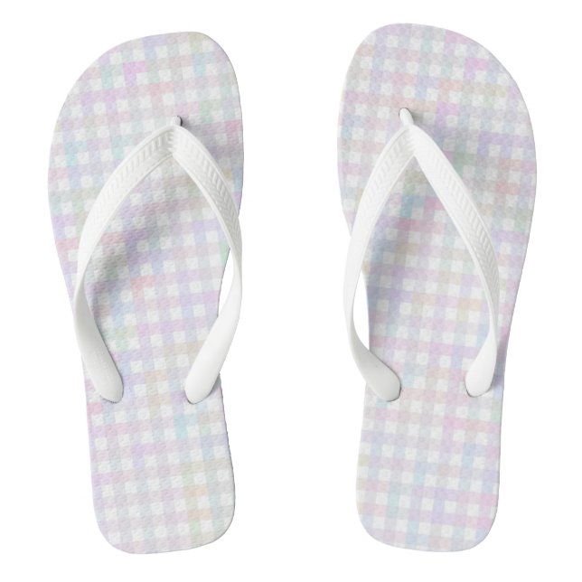 Tongs F & L Gingham Multicolore (Semelle)