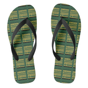 Tongs Faites-Le Avec La Foi Biblique G/B All-Over Unisex