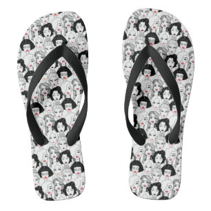 Tongs Femmes avec Motif en bâton