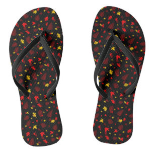 Tongs Feuille colorée