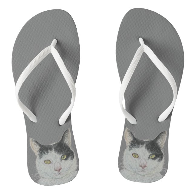 Tongs Feuilles de chats (Semelle)