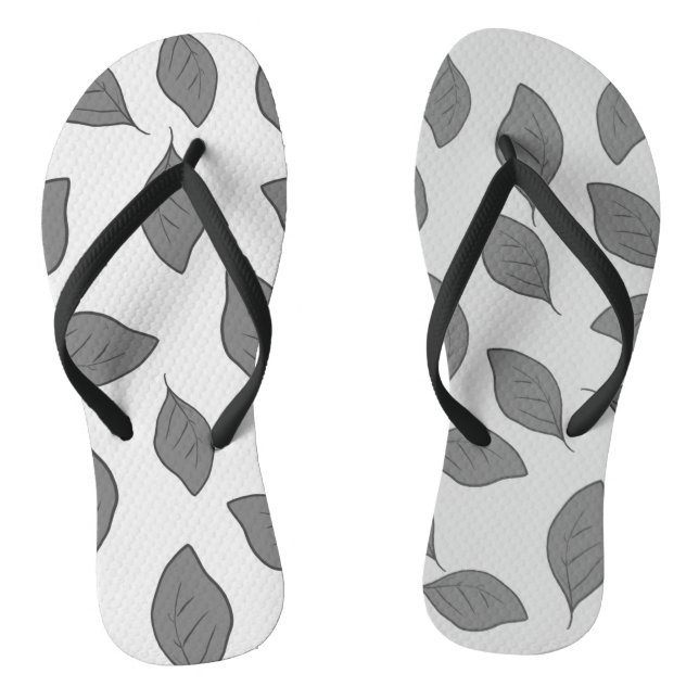 Tongs Feuilles motif mignons (Semelle)