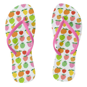 Tongs Feuilles pour les vacances d'été