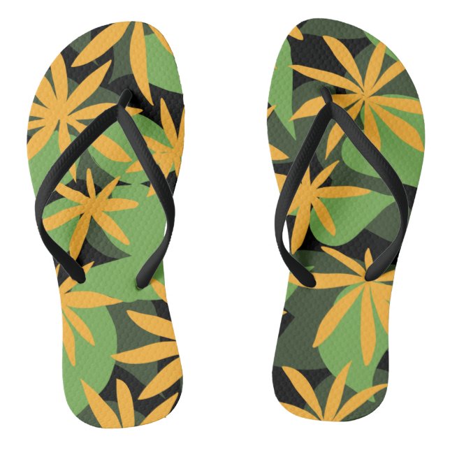 Tongs Feuilles pour les vacances d'été (Semelle)