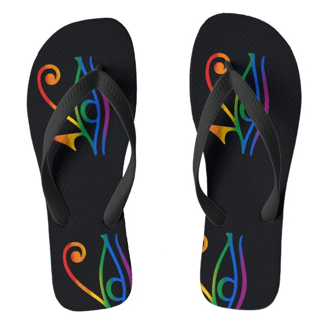 Tongs Fierté gay gothique (Semelle)