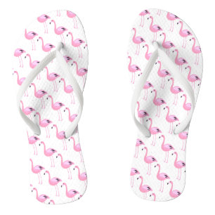 Tongs Flamants roses roses 2